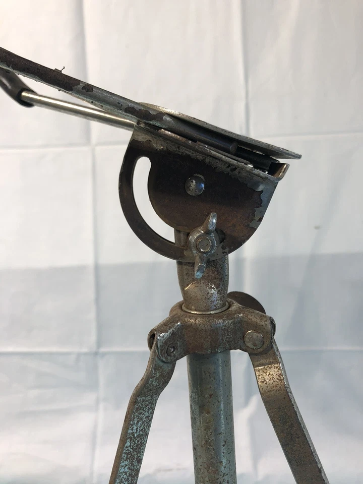 SOPORTE CAJA CROMO BASE PLANA SLINGERLAND AÑOS 60/70 - HECHO EN EE. UU. Foto 4 de 4