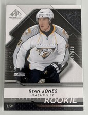 2008-09 SP Game Used Edition Authentic Rookies /999 Ryan Jones #161 Rookie RC