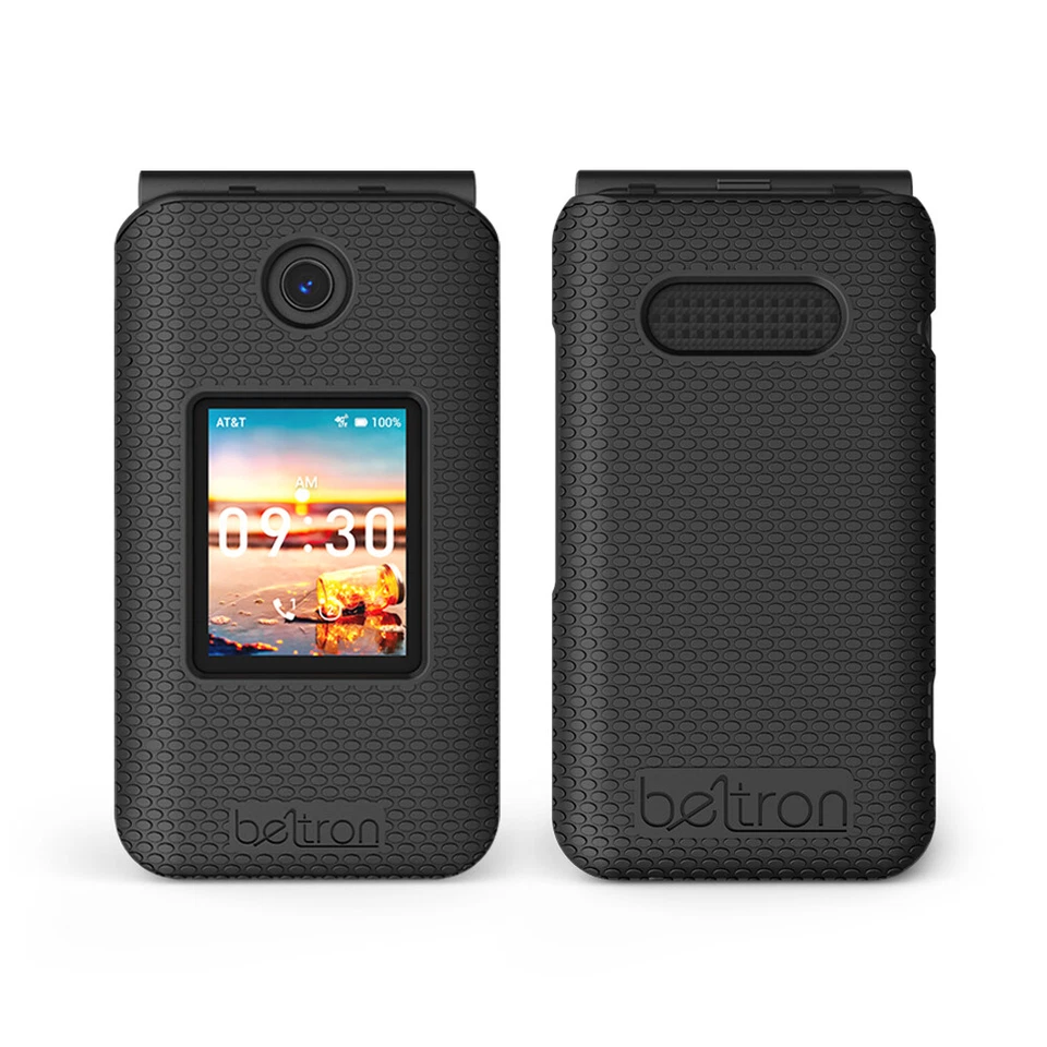 Estuche con Clip de Cinturón para Cricket Debut Flip U102AC / AT&T Cingular Flip 4 U102AA Foto 2 de 4