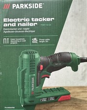 PARKSIDE PHET 15 Elektrotacker Tacker Nagler Klammern Klammergerät Hefter leicht