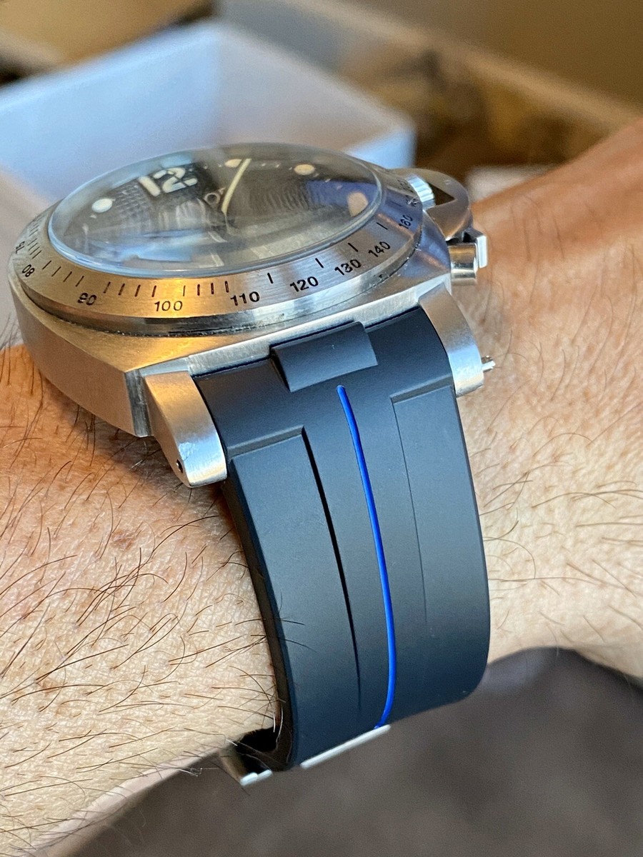 ㉝PANERAI 用 クロコダイル24mm-22mm ㉝PANERAI 用 クロコダイル24mm-22mm