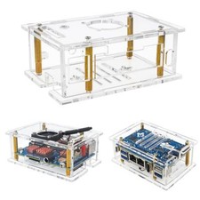 for Orange Pi RV2 Development Board Acrylic Case Shell Heat Sink D2P3