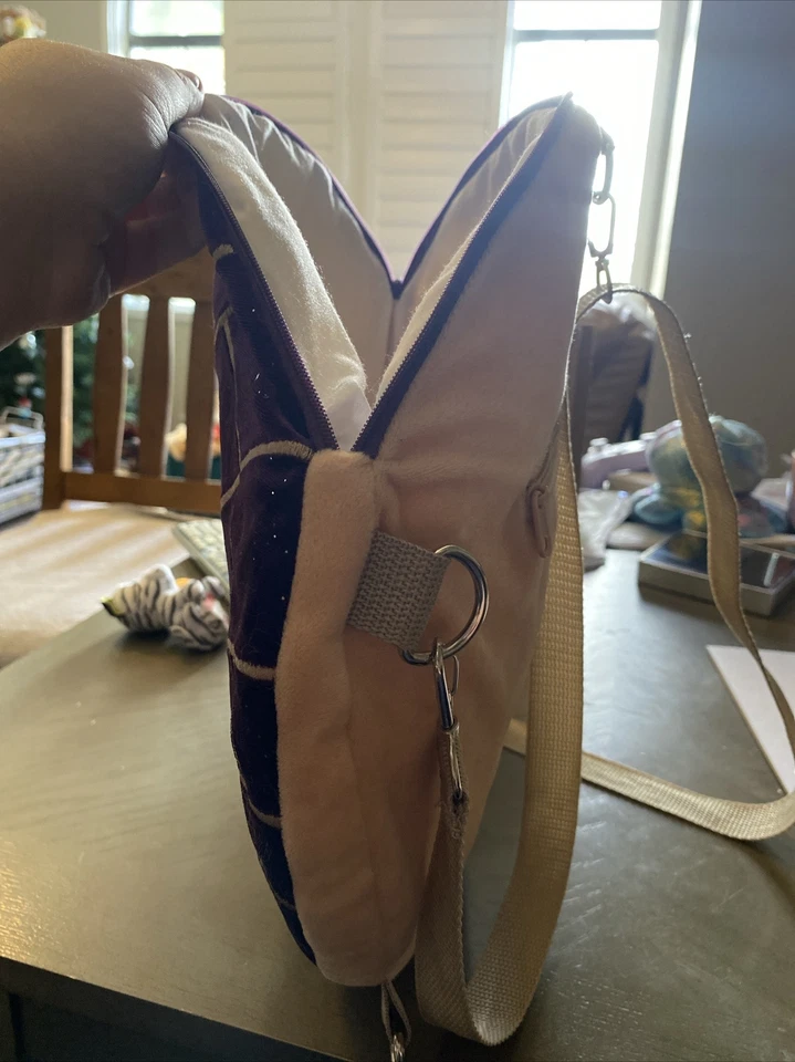 Concha de pastelería mexicana ¡Bolsa multiusos! (Selena Purple Glitter Edition) Foto 4 de 4