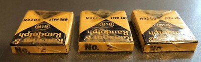 18 New Old Stock Ransom & Randolph R&R Right Angle #2 New Cutwell Dental Burs 