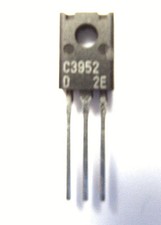 2SC3952  Marked C3952 D  Original  Sanyo RF Power Transistor 0.5A 70V  TO-126 