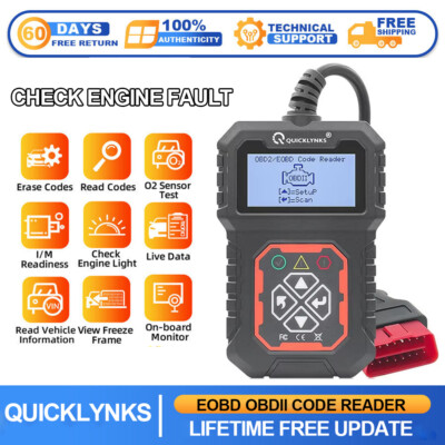  QUICKLYNKS T31 Car OBD2 Scanner Code Reader Auto Engine Diagnostic Scan Tool 