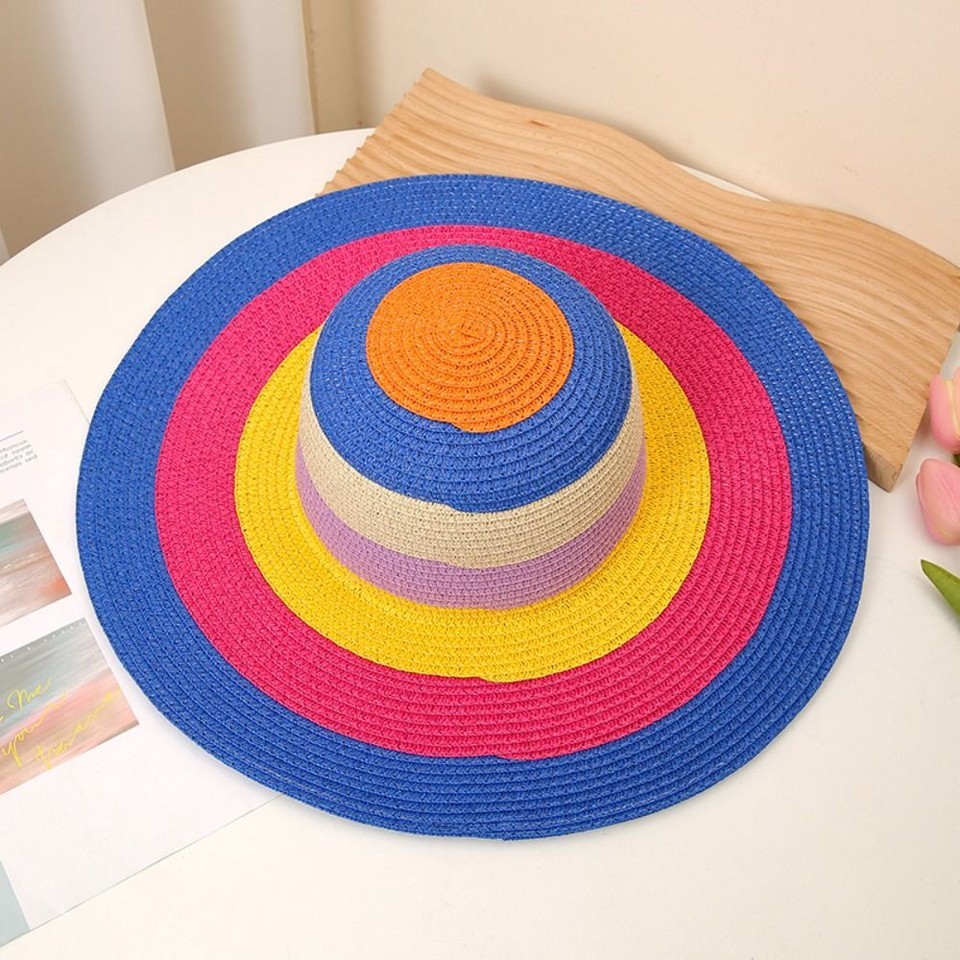 UV Protection Straw Hat 10 Colors Sun Protection Hat Summer Fashion