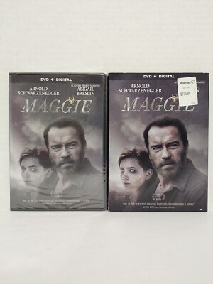 Maggie DVD+ Digital 2015 PG-13 Slip Cover Arnold Schwarzenegger Abigail Breslin 