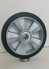 Gummirad 180 mm Hubwagen Rad Rollen Hubwagenräder Ersatzrad Gummi Rad