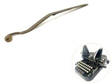 Original V Key for Oliver No.3 Typewriter Antique Part No.4 Keytop Keyboard thumbnail