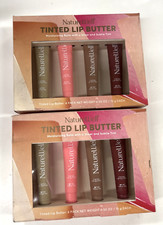 2 Packs 4 in each Nature Well Tinted Lip Butter Moisturizing Balms 0.5 oz