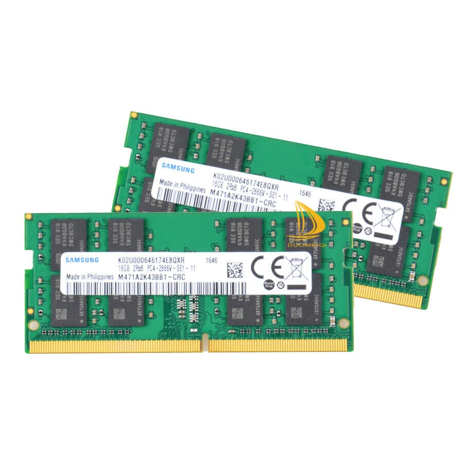 Samsung 4x 16GB 2RX8 DDR4 2666V PC4-21300 SODIMM 1.2V fr Intel Laptop Memory RAM - Image 4 of 4