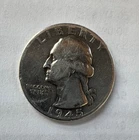 1945-D Washington Quarter 90% Silver - Extra Fine