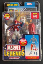 Marvel Legends 2006 Captain Britain Giant Man Series Toy Biz Right Thigh