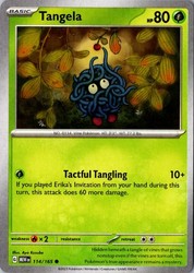 Tangela 114/165 Common SV: Scarlet & Violet 151