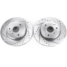 PowerStop Evolution Drilled Slotted Rotors Pa...