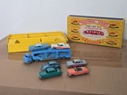 VINTAGE MATCHBOX LESNEY G-2 CAR TRANSPORTER GIFT SET IN ORIGINAL BOX Complete