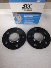 SCC Wheel Spacers 2x10mm 12433W for Audi A4 A5 A6 A7 A8 E-Tron --B-STOCK--
