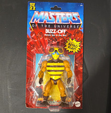Mattel Masters of the Universe Origins Buzz-Off Boxed Figure w Comic 2021