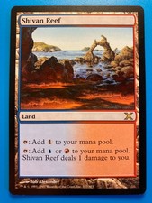 MTG 1x Shivan Reef # 357 Core Set 10th Edition Magic the Gathering Card x1 NM