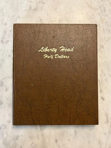 Dansco Barber Half Liberty Head Half Dollar Archival Album 1892-1915 #7150