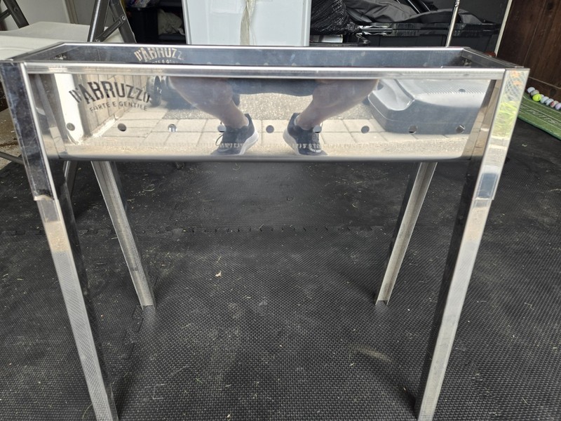 Grill 32"X8" Portable Stainless Steel Charcoal BBQ Grill Beautiful 
