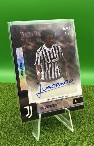 Topps Juventus Team Set 2025/26 Juan Cuadrado 1/1 Auto