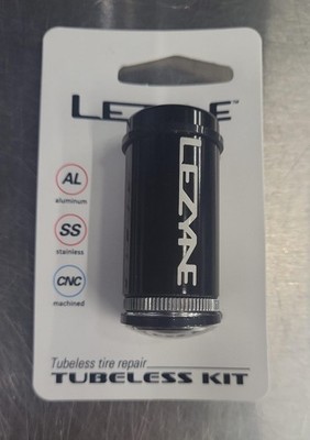 Lezyne Tubeless Repair Kit, inkl. Tubeless Stripes - Aluminium