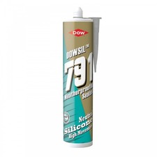 Dow 791 Weatherproofing Silicone Sealant Black 310ml x39pcs+5 brown+1 white+2ant