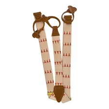 Makers Mark Whiskey Suspenders  BRAND NEW