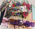 Lot of glasses and glass cases pouch sleeves, floating cords. Re-sale lot 43 pc — photo 1