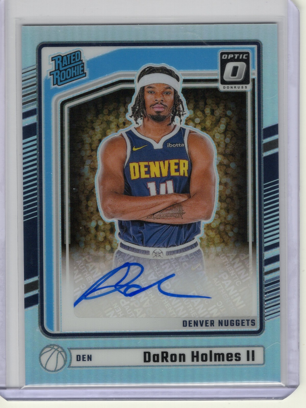 2024-25 Donruss Optic #303 DaRon Holmes II Holo - Auto