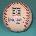 MIKE MUSSINA Signed Official MLB HALL OF FAME Baseball Beckett BAS & HOF Ins