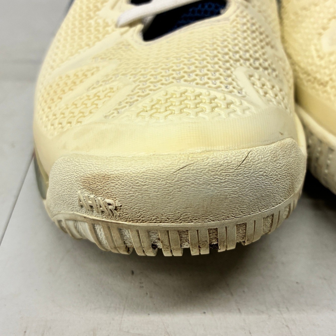 ASICS Gel-Resolution 8 Tennis Shoes Women's US 6 Wide Cream Peacoat thumbnail 6