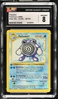 1999 Pokémon Shadowless Poliwhirl Base Set - 1st Ed. 38/102 CGC 8