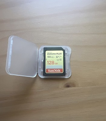 SanDisk Extreme Plus 128GB SDXC UHS-I V30 Class 10 High Speed Memory Card