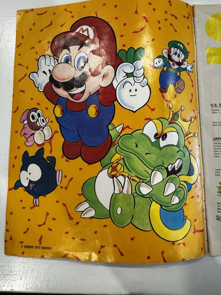 Nintendo Power Super Mario Bros. 2 Inside Out Part 1 Single Issue Magazine Book - Image 4 of 4