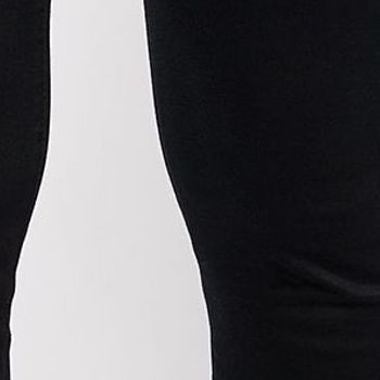 NYDJ Damen Übergröße Hose 18W High Rise Billie Mini Bootcut Jeans schwarz A629113 - Bild 2 von 4