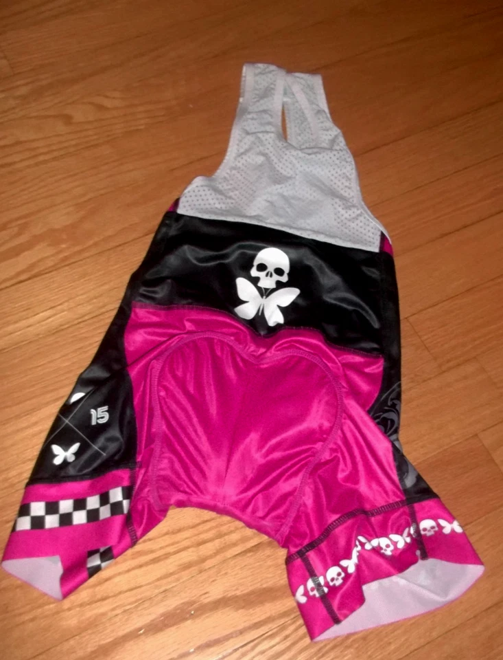 Babero corto Betty Designs colorido acolchado ~ Talla: M ***USADO EN EXCELENTE ESTADO*** ENVÍO GRATUITO* Foto 4 de 4