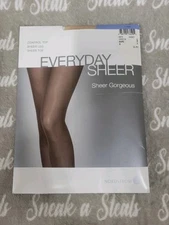 Nordstrom Everyday Sheer Control Top Pantyhose Size B