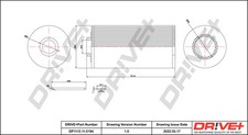Filtro olio DP1110.11.0194 Dr!ve+ per ALPINA,BENTLEY,BMW,LAND ROVER,MORGAN,ROLLS-