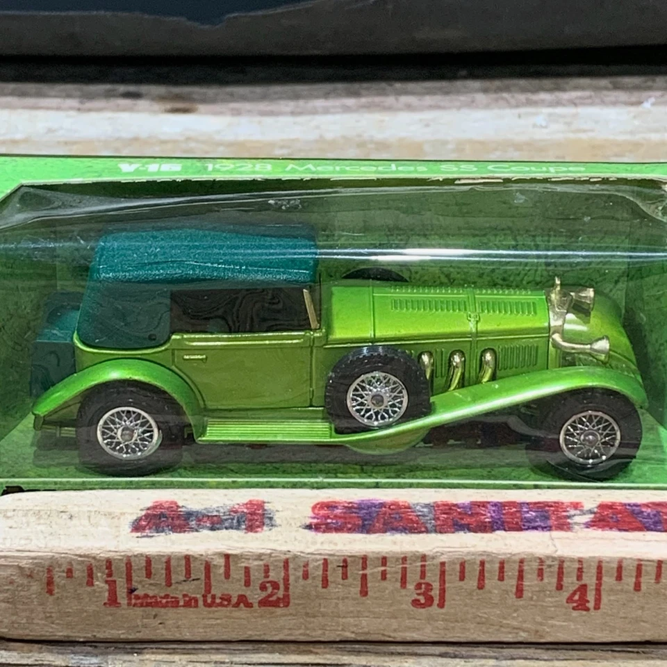 Matchbox 1973, modelos de antaño, Mercedes SS 1928 cupé, Y-16, nuevo en caja Foto 2 de 4