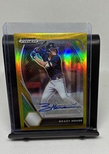 2021 Panini Prizm Draft Picks - Brady House #PDP11 Gold Prizm Autographs /10 