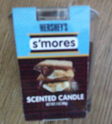 NEW HERSEYS SMORES SCENTED 3 oz candle chocolate graham cracker & marshmallow