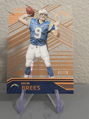 2016 Panini Clear Vision Variations Level 2 Bronze 67/79 Drew Brees #44 2026 HOF