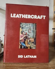 1977  Leathercraft  By Sid Latham Hardback Book with Dust Jacket