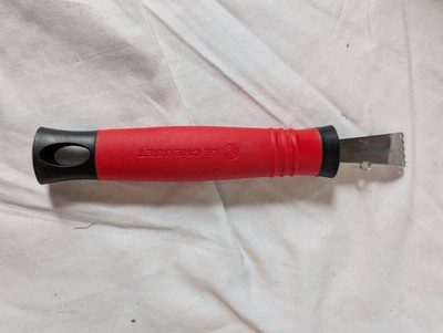 Le Creuset Lemon Zester Revolution Red Kitchen Tool for Citrus Lime Zest Garnish