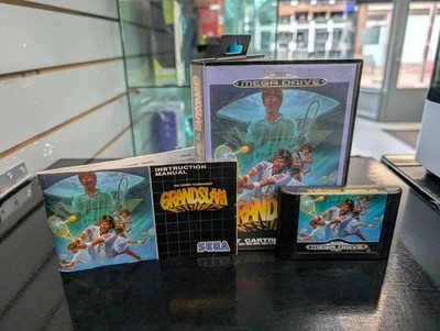 Grandslam The Tennis Tournament Sega Mega Drive Spiel, gebraucht mit Handbuch