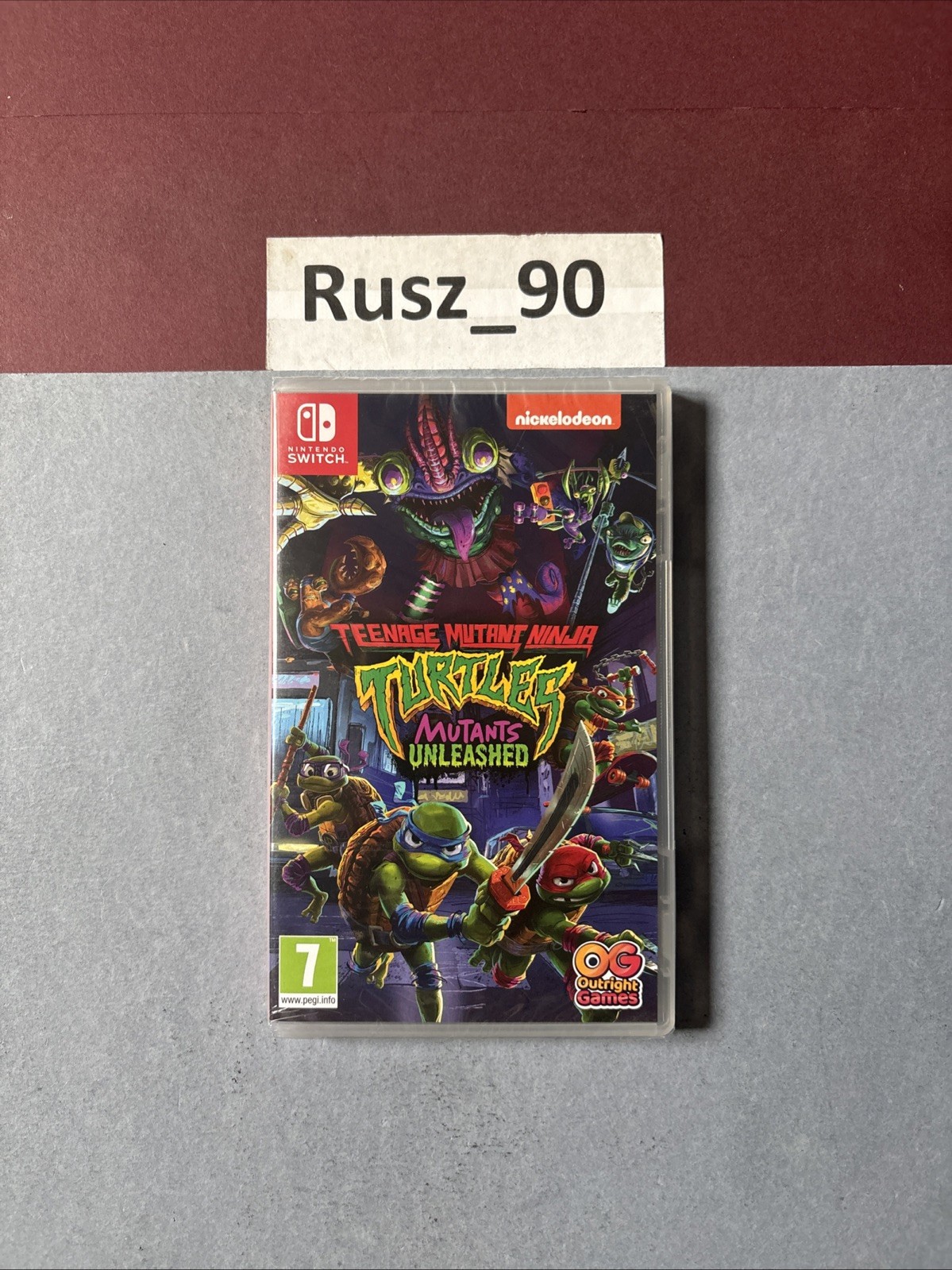 Teenage Mutant Ninja Turtles : Mutants Unleashed Nintendo Switch UK PAL SEALED