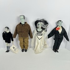 The Munsters Doll Figure Set Lily Herman Grandpa Eddie Munster Hamilton Presents